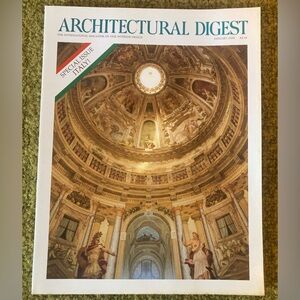 Vintage Architectural Digest Magazine Special Issue Italy 🇮🇹  January 1990
